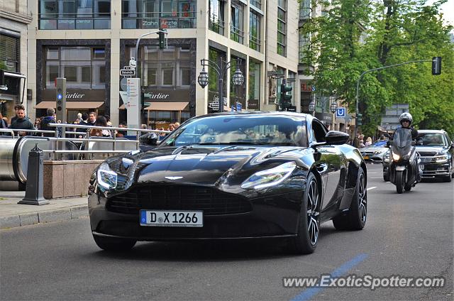 Aston Martin DB11 spotted in Düsseldorf, Germany