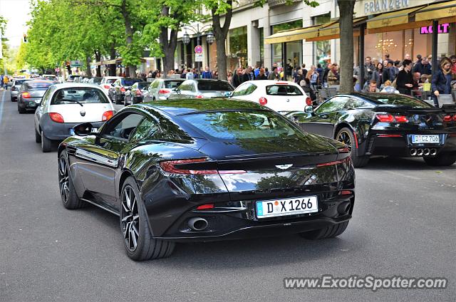 Aston Martin DB11 spotted in Düsseldorf, Germany