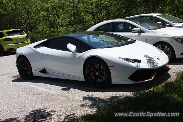 Lamborghini Huracan spotted in Bloomington, Indiana