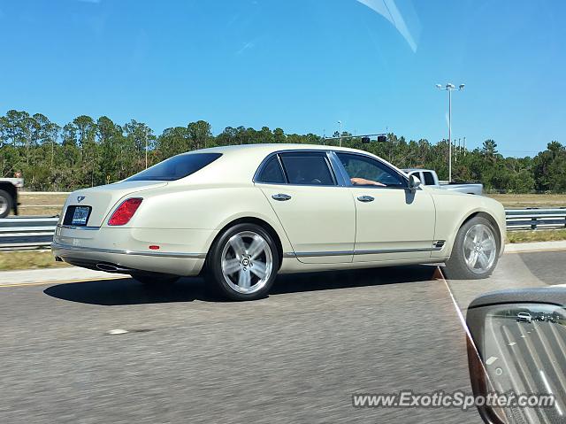 Bentley Mulsanne spotted in Daytona Beach, Florida