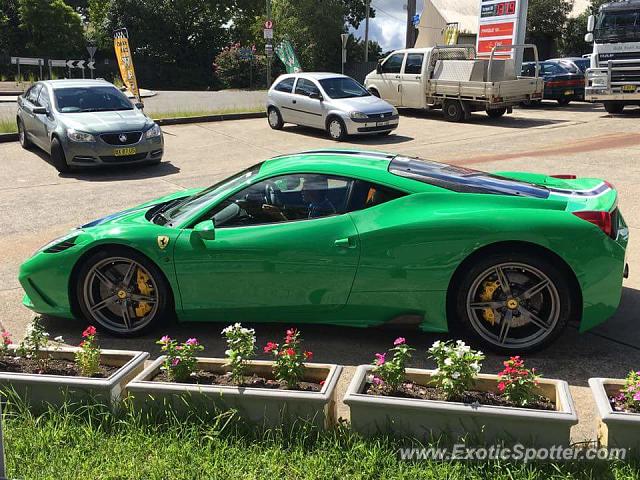 Ferrari 458 Italia spotted in Sydney, Australia