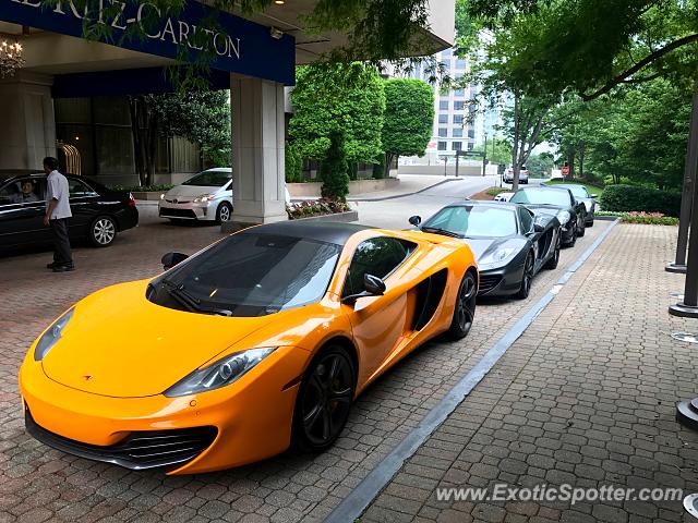 Mclaren MP4-12C spotted in Buckhead, Georgia