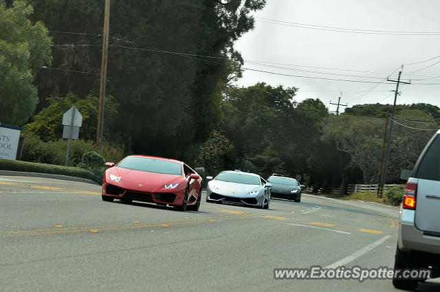 Lamborghini Huracan spotted in Monterey, California