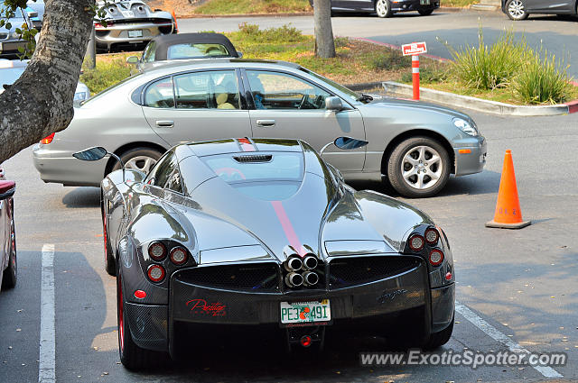 Pagani Huayra spotted in Carmel Valley, California