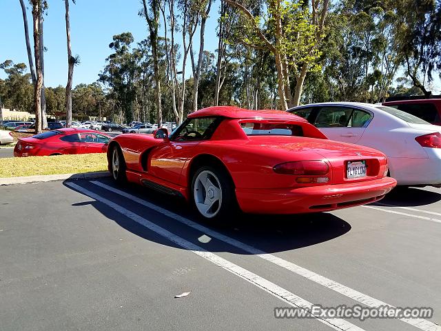 Dodge Viper spotted in San Diego, California