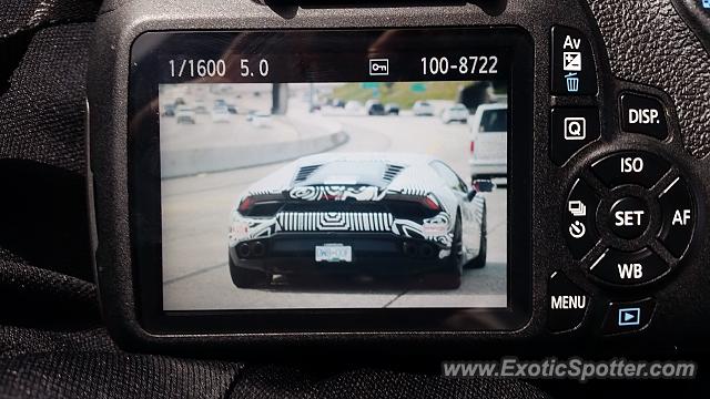 Lamborghini Huracan spotted in Los Angeles, California