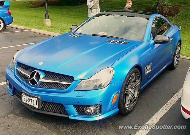 Mercedes SL 65 AMG spotted in Great Falls, Virginia