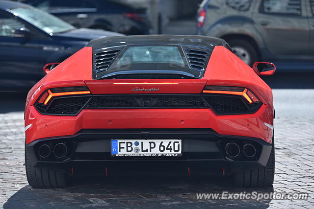 Lamborghini Huracan spotted in Warsaw, Poland