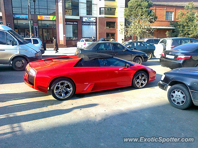 Lamborghini Murcielago spotted in Dagestan, Russia