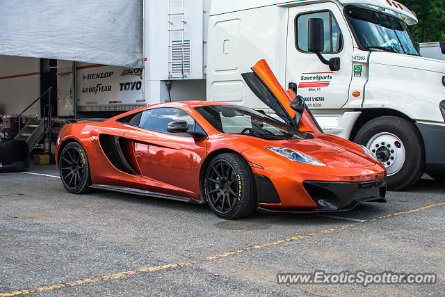 Mclaren MP4-12C spotted in Summit Point, West Virginia