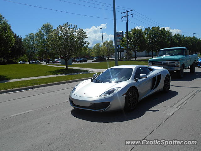 Mclaren MP4-12C spotted in Missoula, Montana