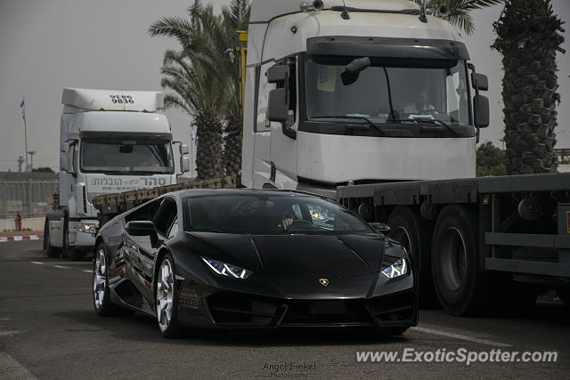 Lamborghini Huracan spotted in Ashdod, Israel