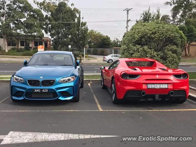 Ferrari 488 GTB spotted in Mebourne, Australia