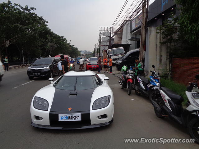 Koenigsegg CCX spotted in Jakarta, Indonesia
