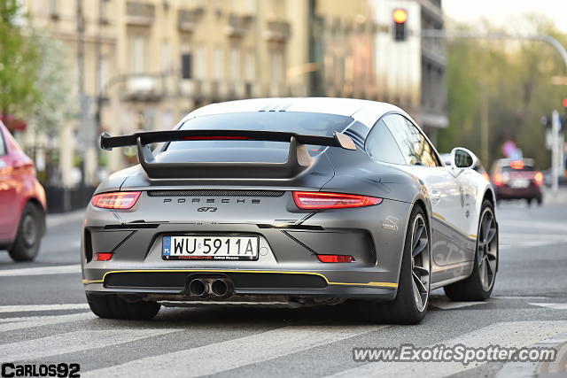 Porsche 911 GT3 spotted in Warsaw, Poland