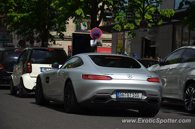 Mercedes AMG GT spotted in Düsseldorf, Germany