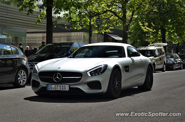 Mercedes AMG GT spotted in Düsseldorf, Germany