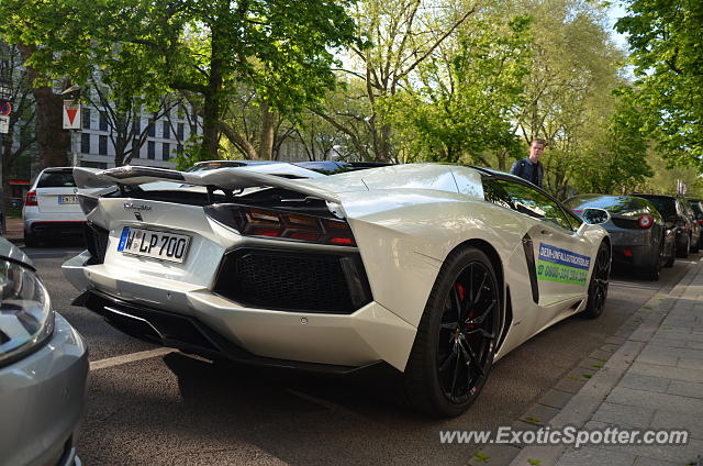 Lamborghini Aventador spotted in Düsseldorf, Germany