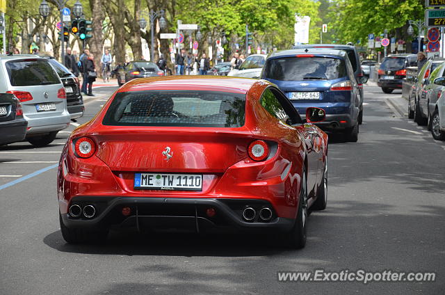 Ferrari FF spotted in Düsseldorf, Germany