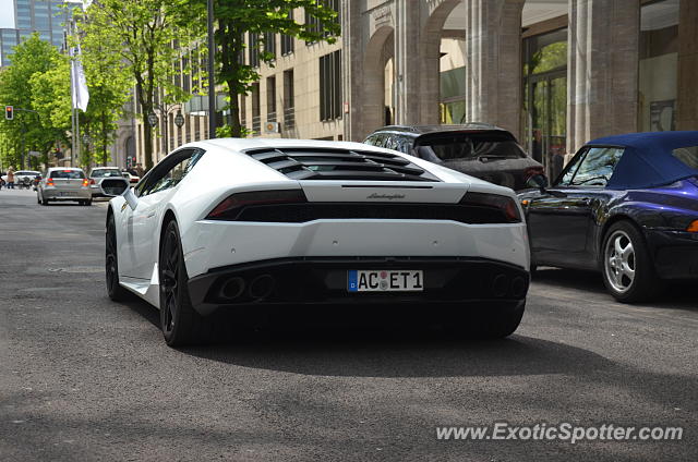 Lamborghini Huracan spotted in Düsseldorf, Germany