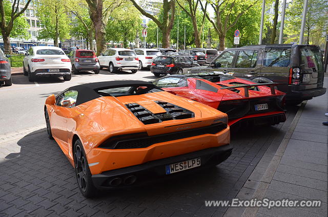 Lamborghini Huracan spotted in Düsseldorf, Germany