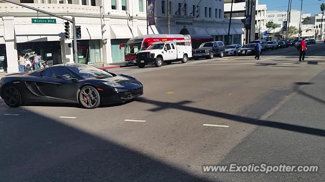 Mclaren 650S spotted in Beverly Hills, California