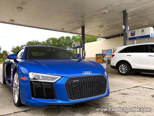 Audi R8 spotted in Stuart, Florida