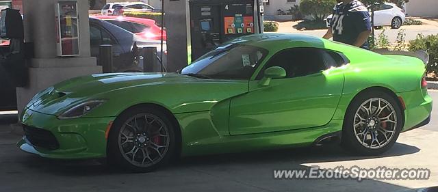 Dodge Viper spotted in San Diego, California