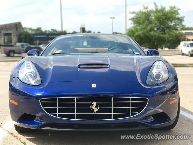 Ferrari California spotted in College Station, Texas