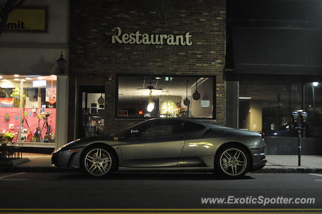 Ferrari F430 spotted in Summit, New Jersey