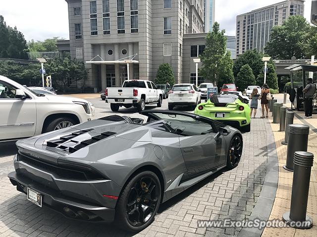 Lamborghini Huracan spotted in Buckhead, Georgia