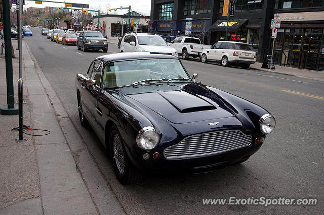 Aston Martin DB4 spotted in Calgary, Canada