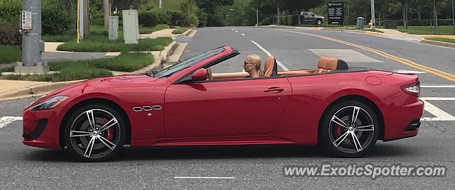 Maserati GranTurismo spotted in Annapolis, Maryland