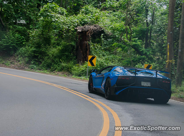 Lamborghini Aventador spotted in McLean, Virginia