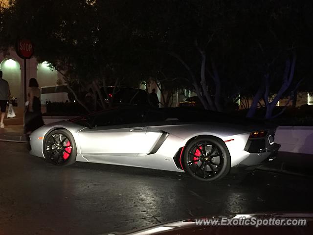 Lamborghini Aventador spotted in Las Vegas, Nevada