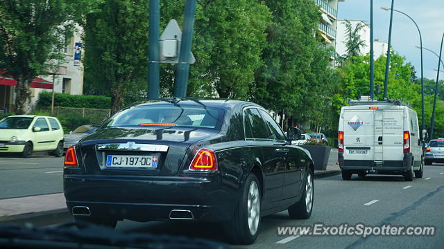 Rolls-Royce Ghost spotted in Annecy, France