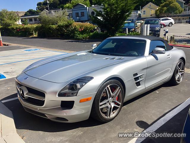 Mercedes SLS AMG spotted in Tiburon, California