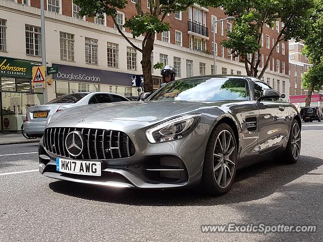 Mercedes AMG GT spotted in London, United Kingdom