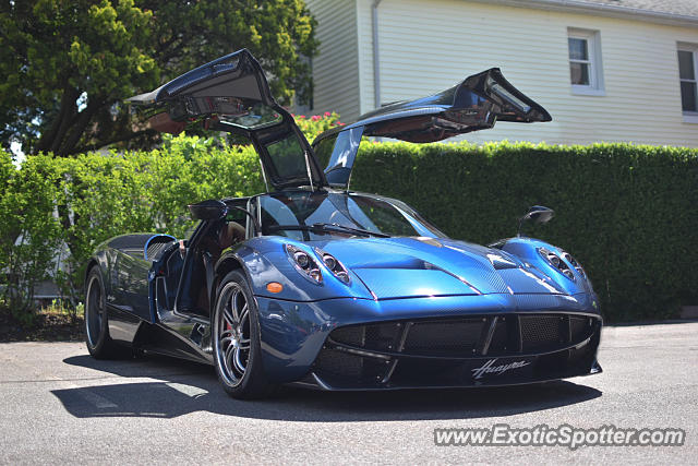 Pagani Huayra spotted in Greenwich, Connecticut