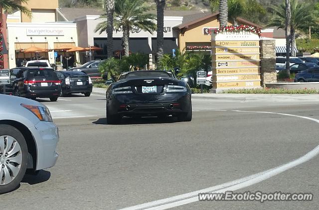 Aston Martin DB9 spotted in Del Mar, California