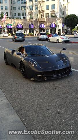 Pagani Huayra spotted in Los Angeles, California