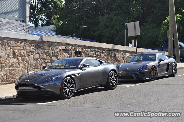 Aston Martin DB11 spotted in Greenwich, Connecticut