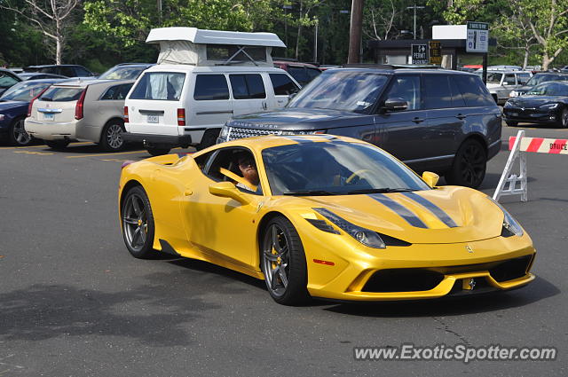 Ferrari 458 Italia spotted in Greenwich, Connecticut