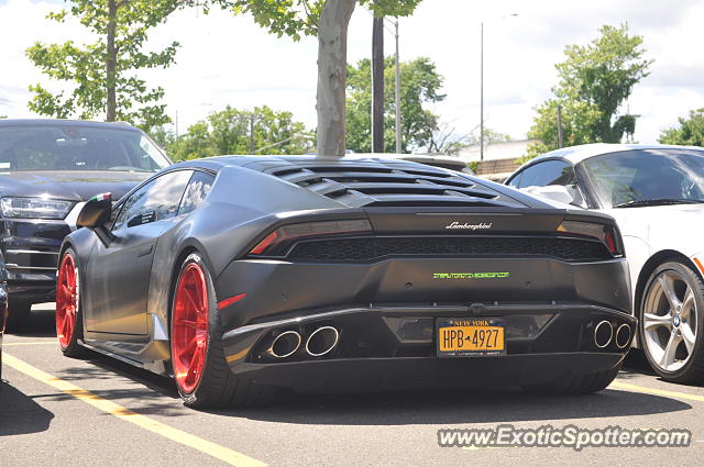 Lamborghini Huracan spotted in Greenwich, Connecticut