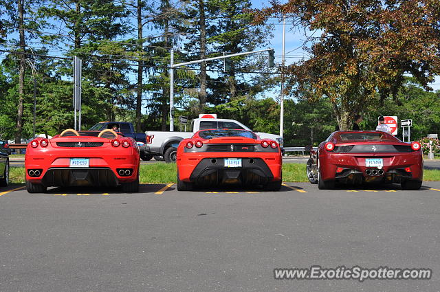 Ferrari F430 spotted in Greenwich, Connecticut