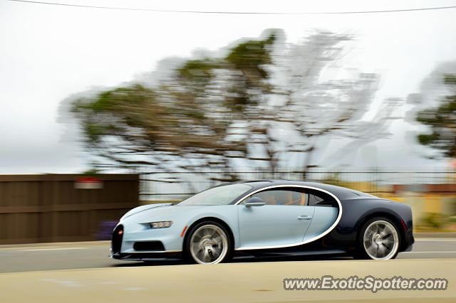 Bugatti Chiron spotted in Malibu, California