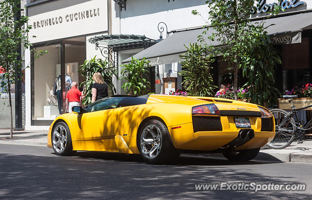 Lamborghini Murcielago spotted in Chicago, Illinois