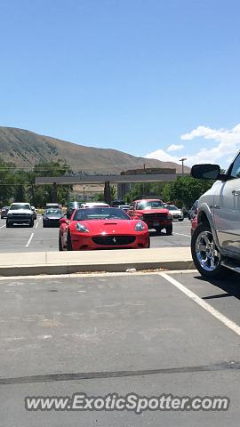 Ferrari California spotted in Draper, Utah