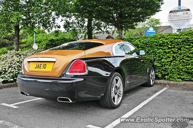 Rolls-Royce Wraith spotted in Tibshelf, United Kingdom