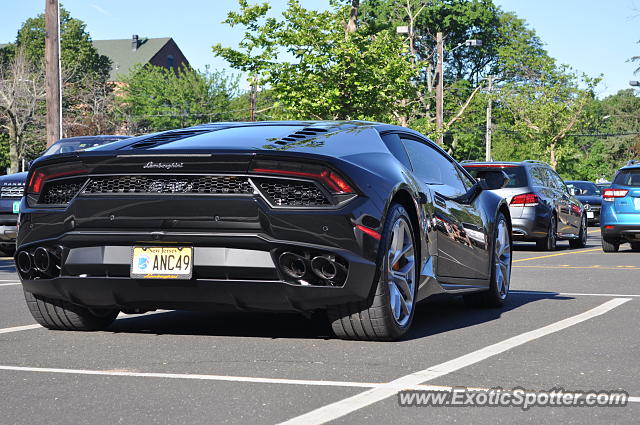 Lamborghini Huracan spotted in Greenwich, Connecticut